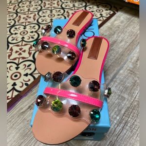 90 Union Jelly Rhinestone Slides